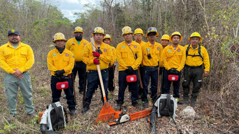 Puerto Morelos refuerza acciones contra incendios forestales