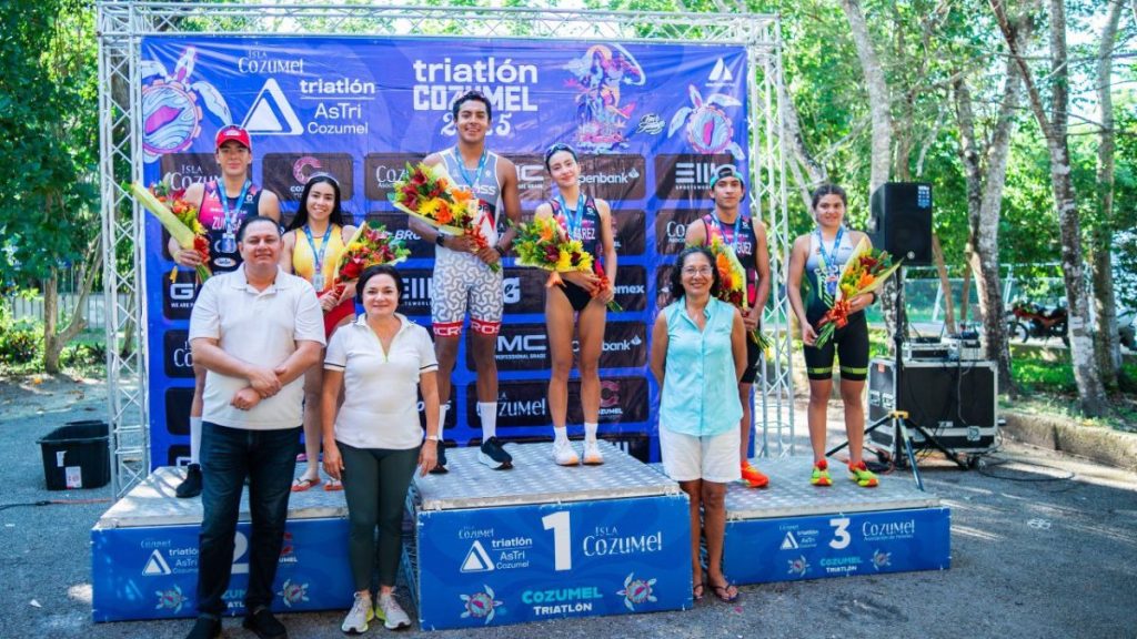 Chankanaab vibra con el Triatlón AsTri Cozumel 2025 y más de mil atletas