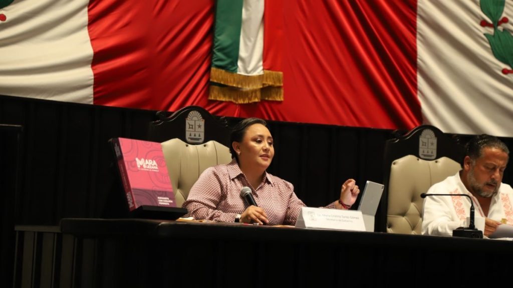 Cristina Torres destaca avances del gobierno de Quintana Roo
