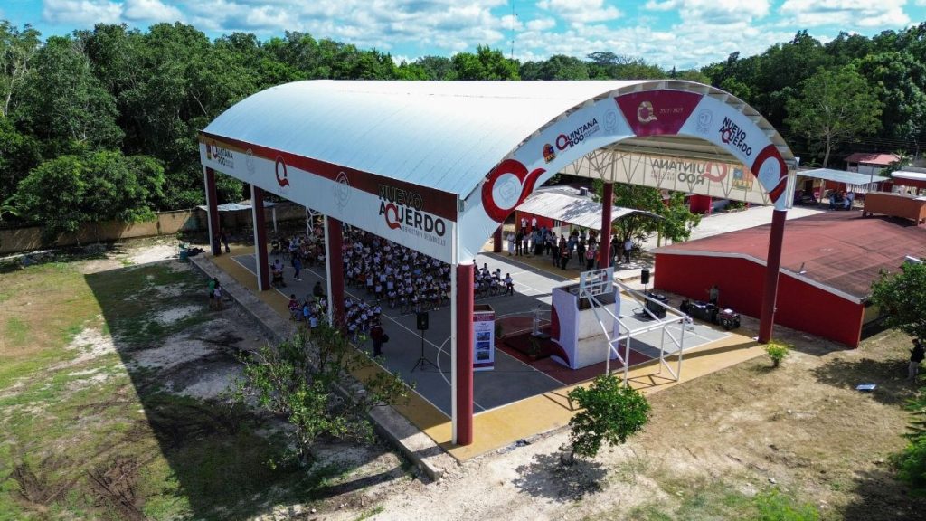 Escuela en Solferino estrena domo tras 64 años de espera