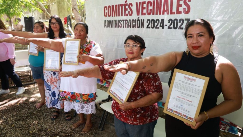 Nuevos comités vecinales fortalecen la participación ciudadana en Isla Mujeres